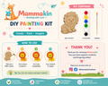 Mammakin DIY MDF Painting Kit – Creative Art & Craft Activity for Kids (3+ Years)