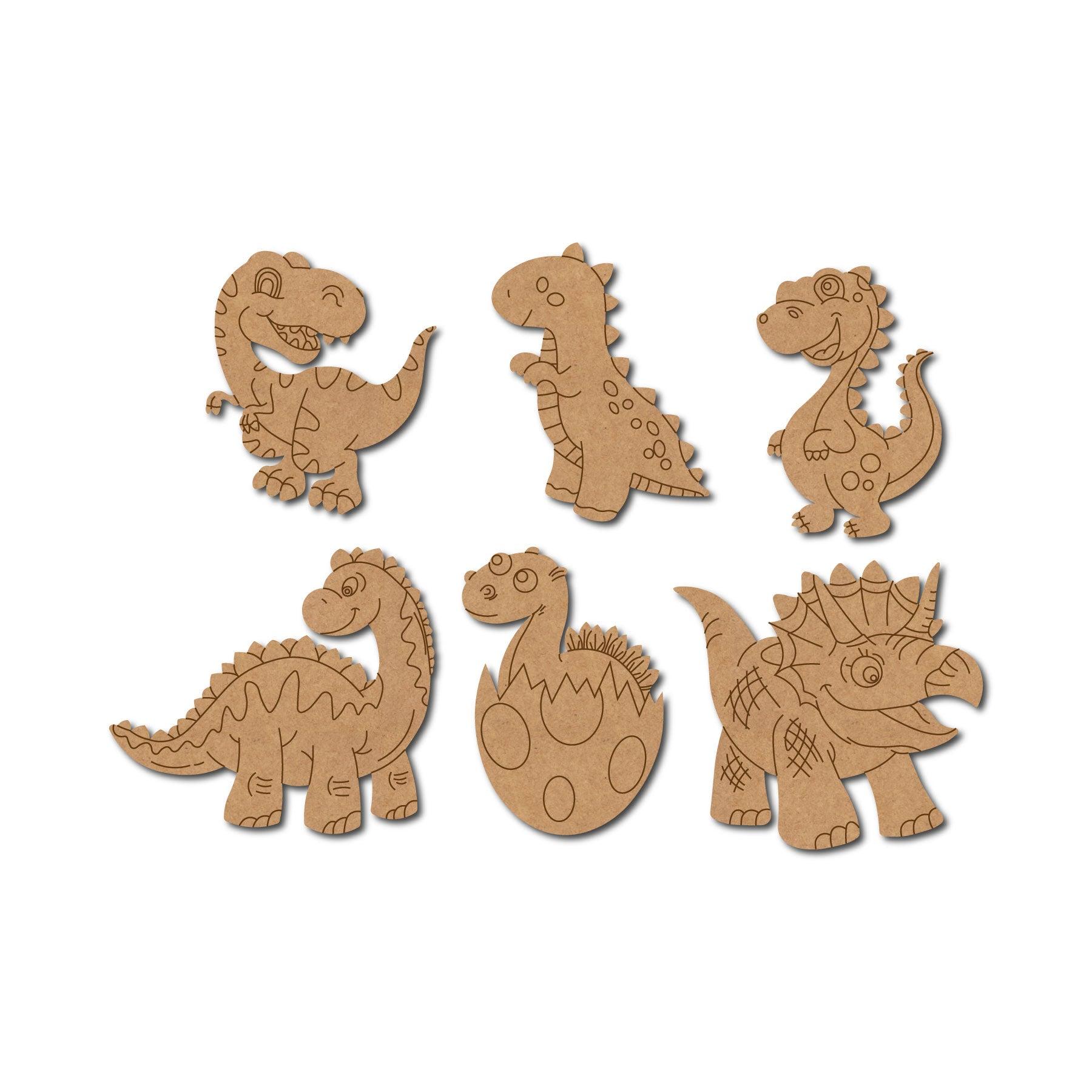 Mammakin DIY MDF Painting Kit – Creative Art & Craft Activity for Kids (3+ Years)